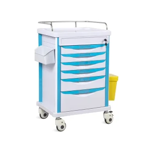 SKR MT625 SAIKANG Economic 5 Drawers ABS Hospital Service Medicine Medical Cart