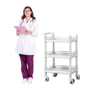 SKR002 1 Medical Emergency Trolley with Drawers