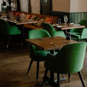 SP CS182 Customizable Restaurant Table and Chairs Cafe Dining Set Restaurant Sets for Sale