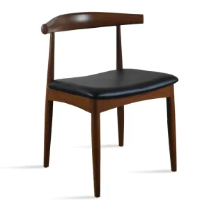 SP LC287 Commercial Iron Rustic Chair Restaurant Industrial Chairs Imitated Wood Dining Chair