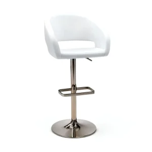 ST AM10 Swivel PU Leather Velvet Modern Design Bar Stools Optional Color for Kitchen Dining Home Bar Use Bar Furniture