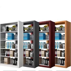 STEELITE Modern Eco Friendly Double Bookshelf for School Library Furniture with Factory Price
