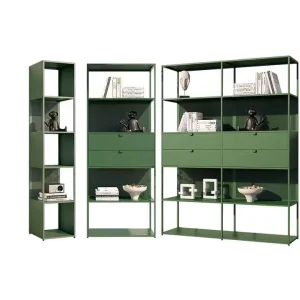 STEELITE OEM ODM Extendable Metal Corner Shelf Storage Rack Bookcase Modern Design for Home Office & Living Room