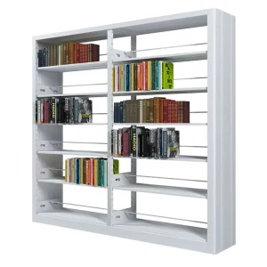 STEELITE School Library Furniture Double Book Shelf with Factory Price