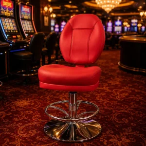 SUCCESSOR High back casino chairs casino bar for sales Weight 500 Lbs Capacity Seating swiveling chair Manufacturer