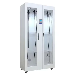 SY P017 1 Hospital Double Door Cabinet Microcomputer Control UV Air Ozone Drying Medical Flexible Endoscope Storage Cabinet