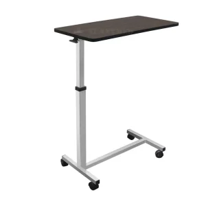 SY R083 Movable and Adjustable Hospital Patient Room Bedside Table Overbed Table