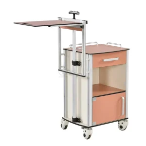 SY R517 Beside Cabinet Hospital Furniture Bedside Table With Casters