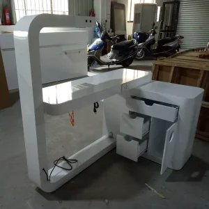 Salon Equipment Manicure Desk Table and Chair Set