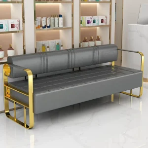 Salon Furniture Barber Shop Waiting Chair Hair Salon Sofa for Beauty and Hair Dyeing Waiting Purposes