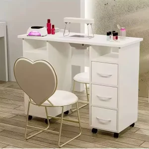 Salon Furniture Nail Manicure Table and Chair