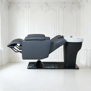 Salon Furniture Shampoo Bed Lying Down Wash Hair Shampoo Chair with Massage Function