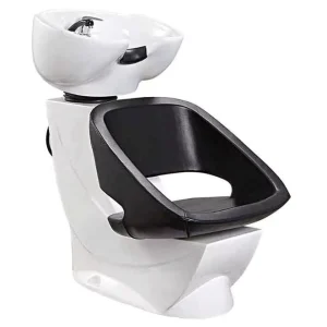 Salon Shampoo Chair Wash Unit Ceramic Bowl Salon Furniture Beauty Hair Shampoo Unit