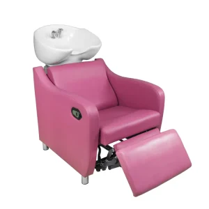 Salon Shampoo Massage Chair Wide Seat Hairdressing Shampoo Bed Massage Hair Spa Head Washing Chair