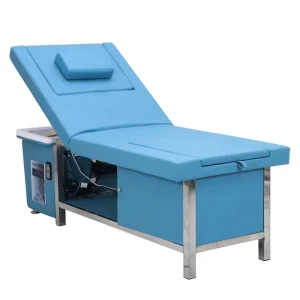 Salon Stainless Steel Transformable Hair Steam Cosmetic Bed Pedicure Spa Massage Head Shampoo Bed