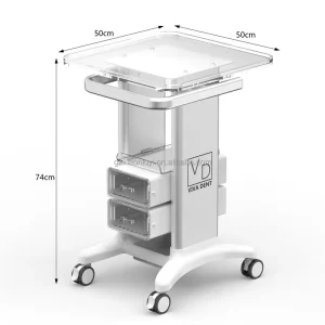 Salon Station Trolley Beauty Machine Trolley Carts for Placing Beauty Machine Dental Intraoral Scanner
