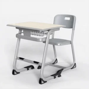 Sample Available Complete School Furniture Desk and Chair Set Modern Study Table Design Hot Selling Commercial Grade School Sets