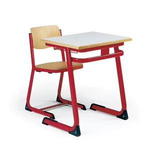 School Chairs Custom Modern Wood Furniture Set for Living Room Use Writing Table & Chair Design