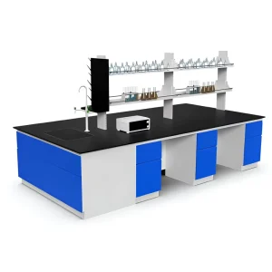 School Classroom Chemistry Lab Tables Modular Laboratory Benches With Epoxy Resin Worktop