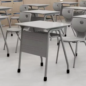 School Desk and Chair Set School Furniture Classroom Student PP Plastic Desk and Chair Set