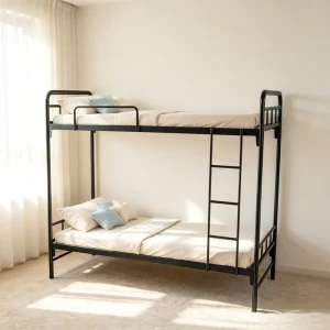 School Durable Metal Structure Dormitory Apartment Modern Student Double Carry 300Kg+ Each Layer Used Power Coated Bunk Bed for