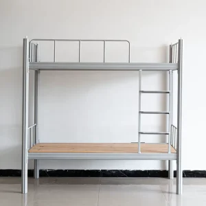 School Furniture Metal Double Bed Student Metal Bunk Dormitory Bed