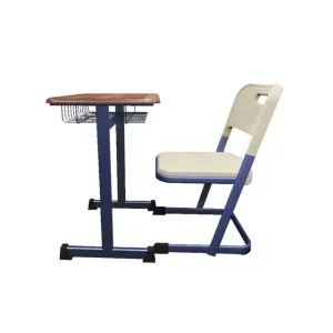 School Furniture Student Single Desk and Chair Set Modern Classroom Single School Student Desk and Chair