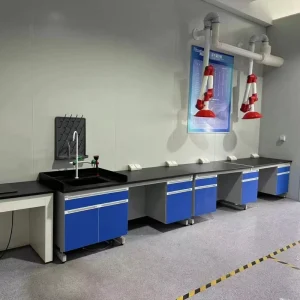 School Hospital Laboratory Bench Furniture Lab Side Work Side Table