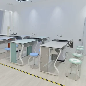 School Lab Table Furniture Work Bench Physical Chemistry Lab Table for University Lab Work Bench