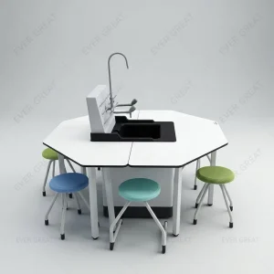 School Laboratory Furniture Physical Chemistry Biology Lab Student Lab Table Desk Laboratory Equipment