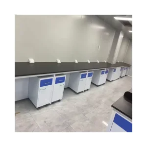 School Laboratory Furniture Physical Lab Table with Sink and Drip Racks