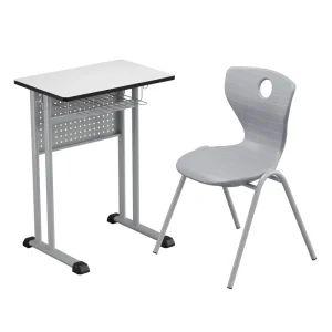 School Sets Kids Study Double Table Chair Children Desk Carton Wood Modern School Furniture Suppliers Customized Size Simple
