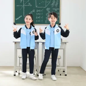 School Student Uniform Set White Primary School Sports Meeting Class Clothing School Uniform