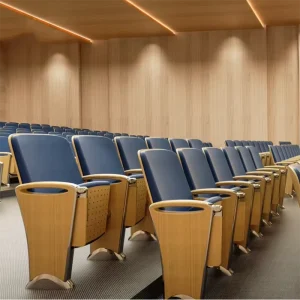 School Theater Furniture Church Auditorium Seating Lecture Hall Chairs Folding Table Theatre Seats Single Seat Cinema Sofa Metal
