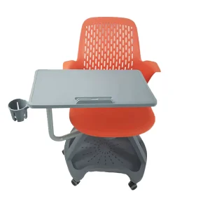 School Training Interactive Chairs Excellent Armchairs with Attached Tables and Writing Boards