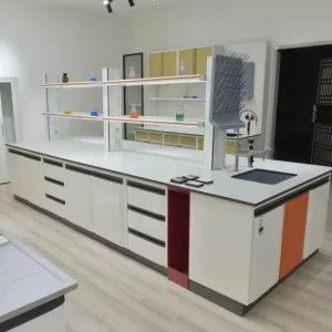 Schools Hospitals Biology Factories Laboratory Furniture Steel Lab Bench Chemical Lab Table