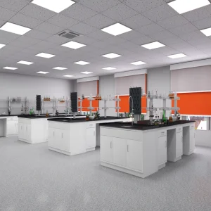 Science Lab Furniture Laboratory Wall Table Island Work Bench With Sink Lab Equipment for Sale