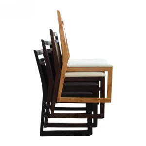 Seat Leisure Modern Design Luxury Hotel Chairs Stackable Industrial Restaurant Dining Room Chair for Sale