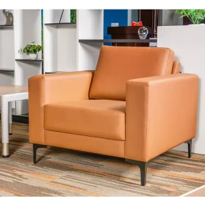 Seating Booth Offices Furniture Visitor Waiting Modular Partition Private Working Space Couch Design PU Leather Office Sofa