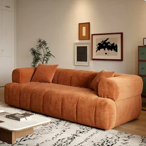 Sectional 3 Seater Sofa Set Furniture One Piece Dual Purpose Small Sofa Bed Compression Fabric Corduroy Living Room Sofas Indoor