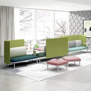 Sectional Office Furniture Reception Waiting Sofas Office Modern Reception Sofa