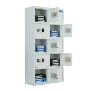 Security Cabinet Steel Data Locker Multi Door Electronic Locking Safe Confidential Government Documents Archives File Cabinet