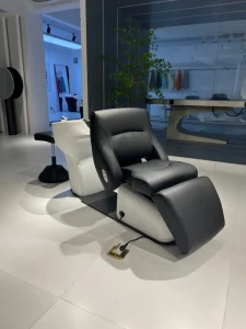 Shampoo Basin Salon Shampoo Chair Sink Hair Wash Basin Station Shampoo Bed Hair Washing Chair Electric Shampoo Bowl and Chair