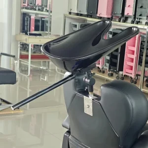 Shampoo Basin for Barber Chairs Fixed Multi-functional Shampoo Basin Adjustable Angle for Barbershops