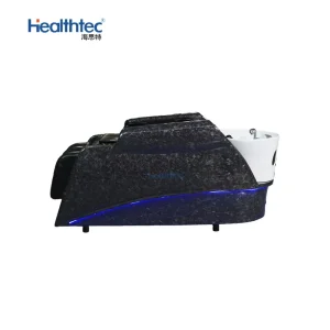 Shampoo Bed Salon Furniture Hair Washing Backwash Station Stainless Steel Basin Metal Frame Waterproof Spa Beauty OEM ODM