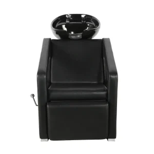 Shampoo Chair with Ceramic Bowl Sink Hair Salon Furniture for Living Room Bathroom Park