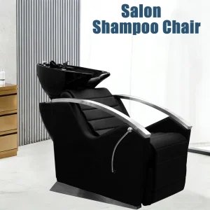 Shampoo and massage integrated semi reclining shampoo chair salon hair washing basin hair salon dedicated shampoo bed