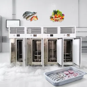 Shock Freezer Cabinet Blast Chiller Freezer with Digital Display for Laboratory Hospital Medical Storage