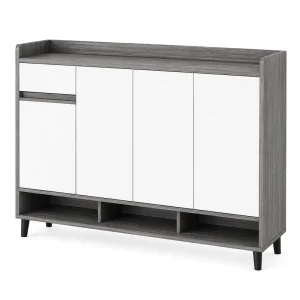 Shoe Cabinet Home Entryway Simple Modern Hallway Living Room Light Luxury Foyer Small Apartment Large Capacity Storage Shoe Rack