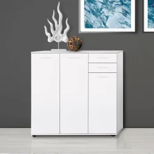 Shoe Cabinet Panel Furniture Large Capacity Modern Simple Entrance